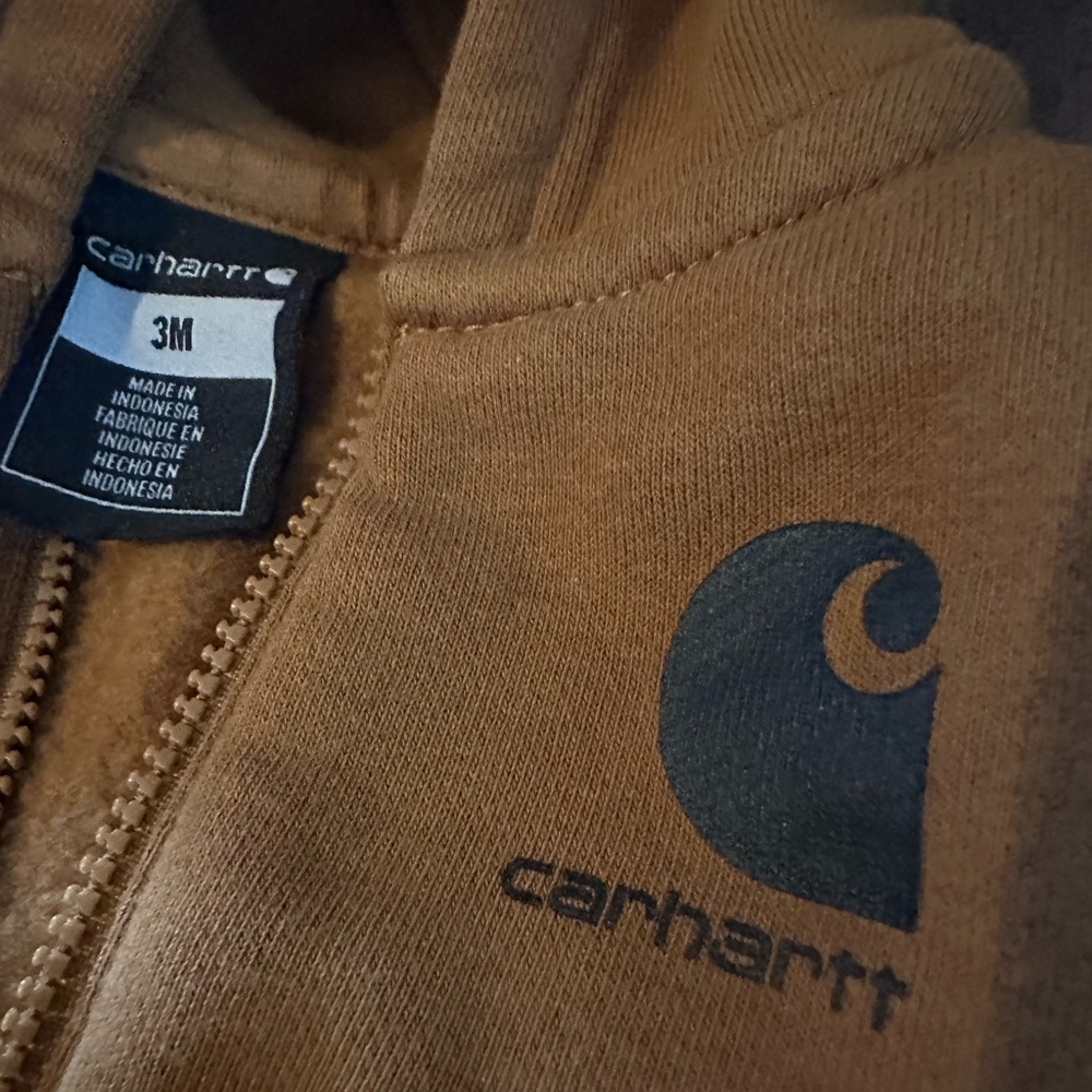 Carhartt Tan Infant Hoodie